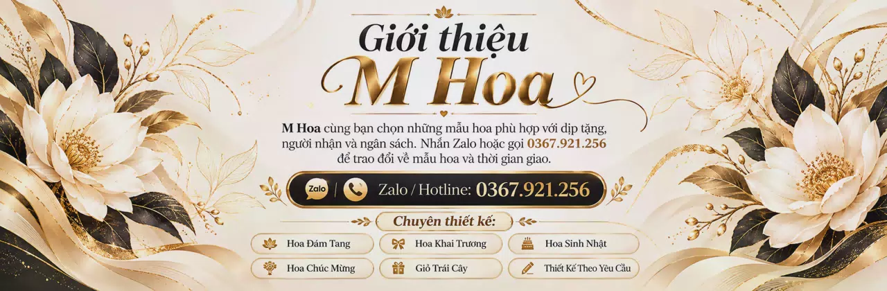 Ảnh bìa Shop hoa tươi Vĩnh Yên - Hoa cho những dịp đáng nhớ